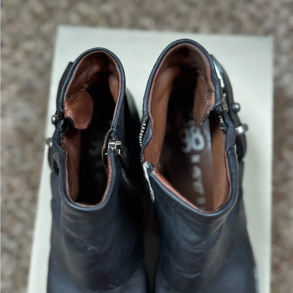 A.S. 98 Steve Black/Nero Ankle Boots EU 37
